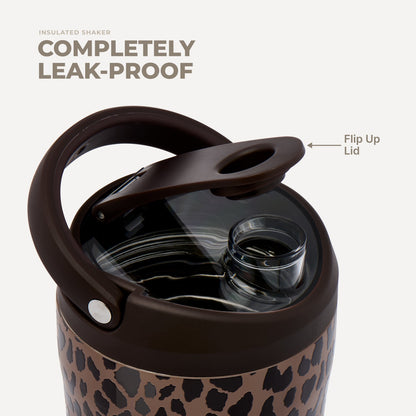 HYDROJUG Value / HydroJug Insulated Shaker 24oz - Brown Leopard