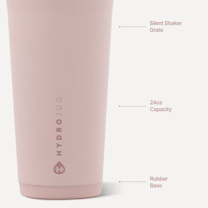 HYDROJUG Customer Favorite / HydroJug Insulated Shaker 24oz - Dusty Rose