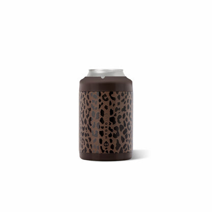 HYDROJUG Popular / HydroJug Standard Can Cooler 12oz - Brown Leopard