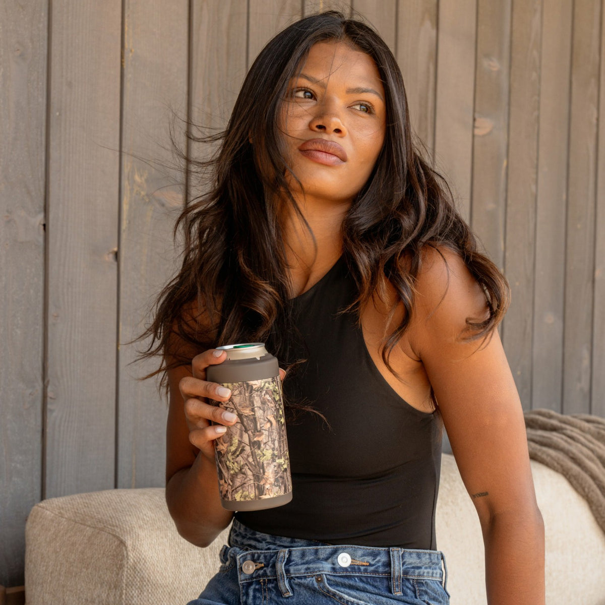 HYDROJUG Featured / HydroJug Can Cooler 16oz - Woodland
