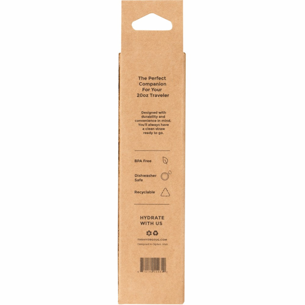 HYDROJUG Hot Sale / HydroJug Traveler 20oz Straw Pack - 4 Replacement Straws, BPA-Free