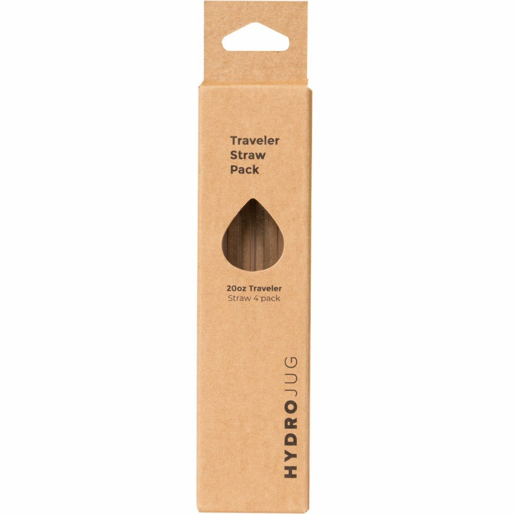 HYDROJUG Hot Sale / HydroJug Traveler 20oz Straw Pack - 4 Replacement Straws, BPA-Free