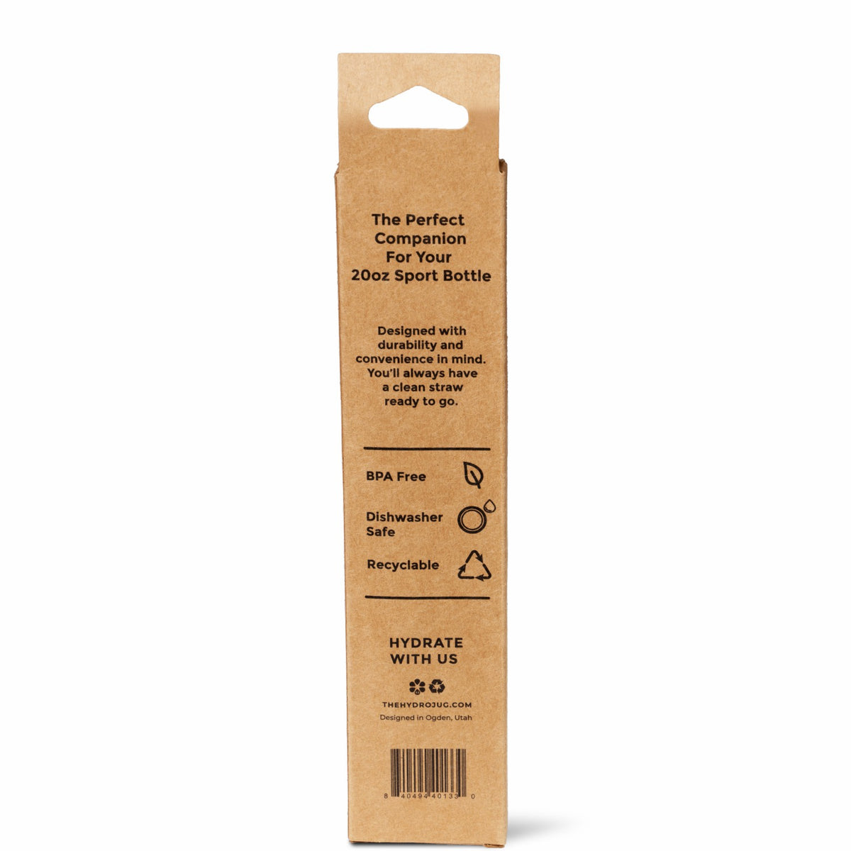 HYDROJUG Exclusive / HydroJug Sport 20oz Straw Pack - 4 Replacement Straws, BPA-Free