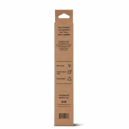 HYDROJUG Trusted / HydroJug Ease2o 40oz Straw Pack - 4 Replacement Straws, BPA-Free