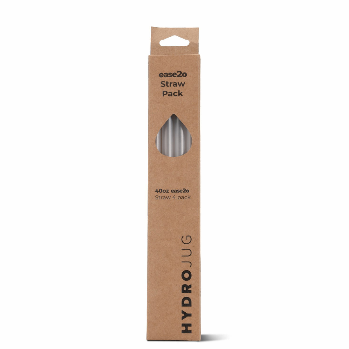 HYDROJUG Trusted / HydroJug Ease2o 40oz Straw Pack - 4 Replacement Straws, BPA-Free